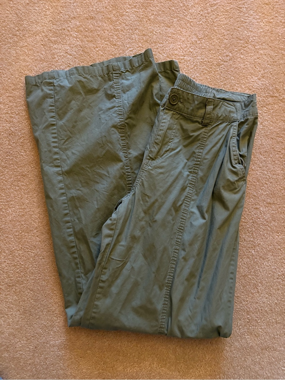 Olive Green Cargo Pants
